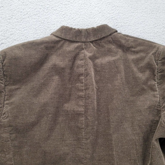 Ann Taylor Loft Stretch Jacket Womens 8 Brown‎ Buttons Long Sleeve - Picture 6 of 14